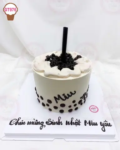 Top Mẫu Bánh Sinh Nhật Hình Trà Sữa Đẹp, Độc Đáo 2026: Ly, Cốc, 3d Full Topping
