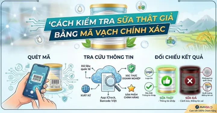 Cách Kiểm Tra Sữa Nan Việt Thật Giả: 5+ Phương Pháp Đơn Giản, Chính Xác Nhất 2026