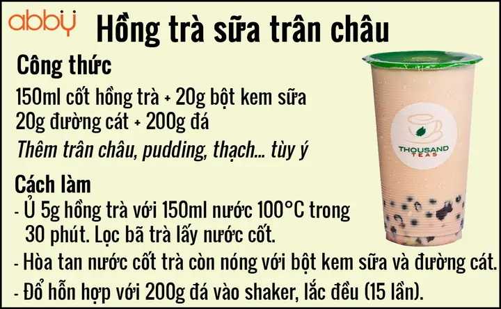 Cách Nấu Trà Sữa Trân Châu Tại Nhà Chuẩn Vị Quán: Công Thức Truyền Thống & Đường Đen Chi Tiết Từ A-z