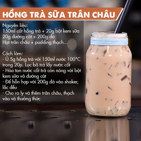 Cách Làm Trà Sữa Ngon, Béo, Chuẩn Vị Tại Nhà Cho Người Mới Bắt Đầu Cách Làm Trà Sữa Ngon, Béo, Chuẩn Vị Tại Nhà Cho Người Mới Bắt Đầu