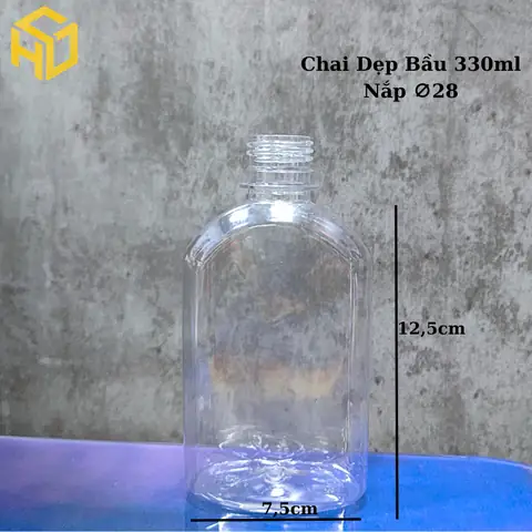 Mua Chai Đựng Trà Sữa 330ml Giá Sỉ: Bảng Giá Mới, Các Loại Vuông/tròn/miệng Rộng & Hướng Dẫn Chọn Đúng Chuẩn