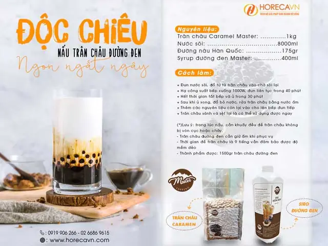 Cách Làm Trà Sữa Trân Châu Đường Đen Chuẩn Vị Quán Tại Nhà: Công Thức Chi Tiết, Nguyên Liệu & Mẹo Luộc Trân Châu Dai Giòn