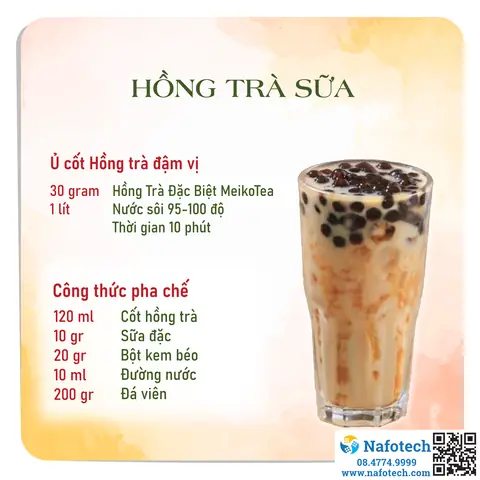 Công Thức Pha Hồng Trà Sữa Chuẩn Vị Quán: 3 Cách Làm Từ Cơ Bản Đến Chuyên Nghiệp