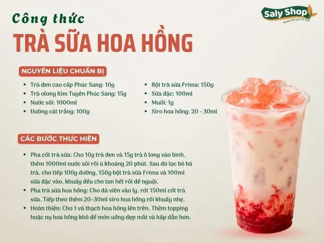 Công Thức Pha Hồng Trà Sữa Chuẩn Vị Quán: 3 Cách Làm Từ Cơ Bản Đến Chuyên Nghiệp