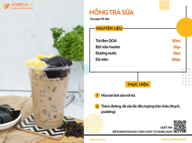 Công Thức Pha Hồng Trà Sữa Chuẩn Vị Quán: 3 Cách Làm Từ Cơ Bản Đến Chuyên Nghiệp