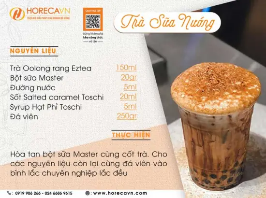 Công Thức Trà Sữa Nướng Chuẩn Vị Quán: 3 Cách Làm Vân Nam, Oolong, Trà Đen Đường Nâu Chi Tiết