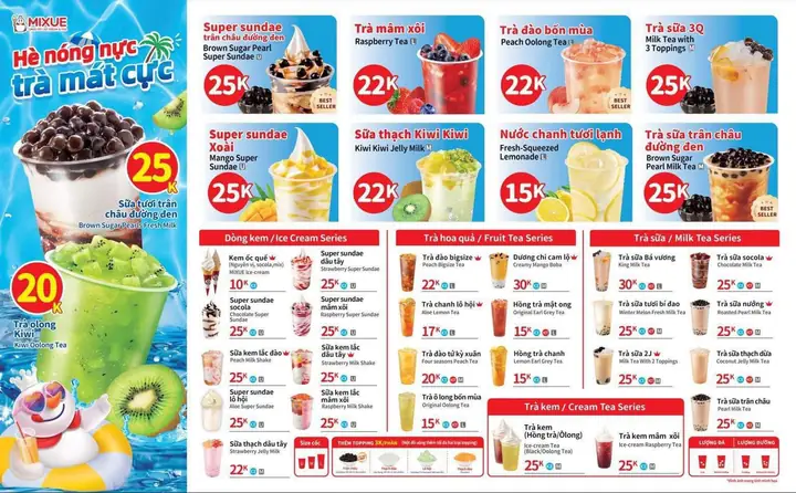 Bảng Giá Trà Sữa Các Thương Hiệu Hot 2024: Tham Khảo Mức Giá Từ 10k – 130k/ly Theo Menu Chính Hãng