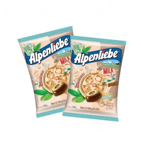 Kẹo Alpenliebe Hồng Trà Sữa: Giá Bao Nhiêu? Review Hương Vị, Các Kích Cỡ Gói & Nơi Mua Uy Tín