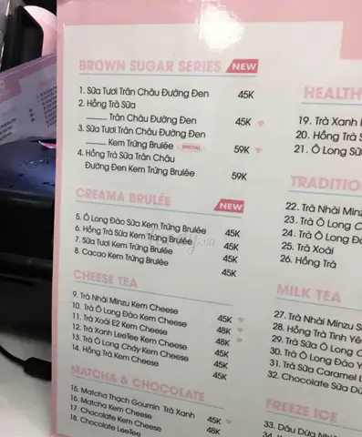 Leetee Trà Sữa: Menu Giá, Địa Chỉ Chi Nhánh Hà Nội & Review Món Signature Kem Trứng