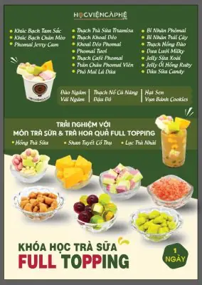 Tổng Hợp Menu Topping Trà Sữa: Các Loại Phổ Biến, Hot Trend & Tiêu Chí Chọn