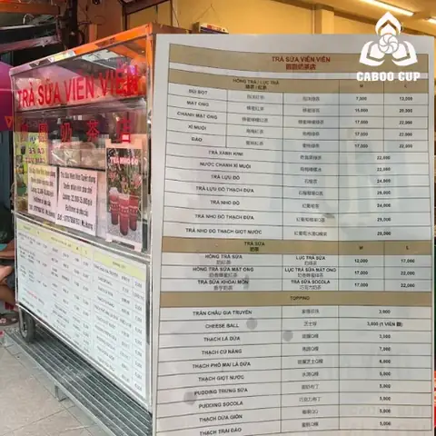 Menu Trà Sữa Viên Viên 2026: Danh Sách Món, Giá Cả Chi Tiết & Topping Best Seller