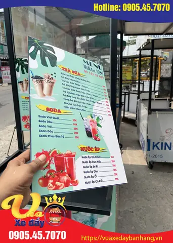 Tổng Hợp 100+ Mẫu Menu Xe Trà Sữa Đẹp, Hướng Dẫn Thiết Kế & In Ấn Chuẩn Chỉnh