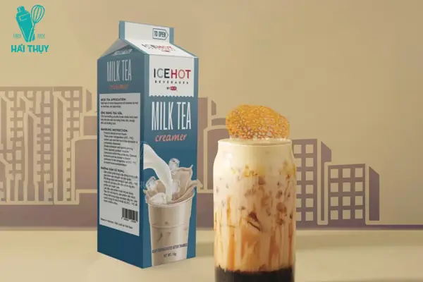 Cách Pha Trà Sữa Bằng Kem Béo Rich (rich's Creamer): Công Thức Chuẩn, Tỉ Lệ Vàng & So Sánh Với Bột Béo/kem Tươi