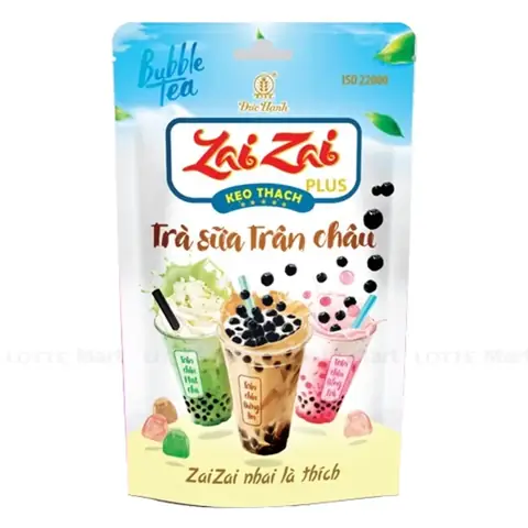 Review Chi Tiết Kẹo Thạch Zai Zai Vị Trà Sữa Trân Châu: Giá, Hương Vị, Mua Ở Đâu Uy Tín?