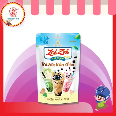 Review Chi Tiết Kẹo Thạch Zai Zai Vị Trà Sữa Trân Châu: Giá, Hương Vị, Mua Ở Đâu Uy Tín?