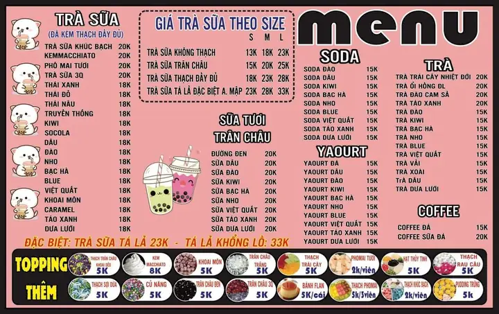 Trà Sữa A Mập: Menu Món Ngon, Địa Chỉ Chi Nhánh Tp.hcm & Cách Đặt Hàng Nhanh Trà Sữa A Mập: Menu Món Ngon, Địa Chỉ Chi Nhánh Tp.hcm & Cách Đặt Hàng Nhanh