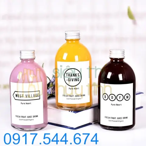 Top 10+ Mẫu Chai Thủy Tinh Trà Sữa Đẹp, Tốt Nhất 2024: Giá Sỉ, Lẻ & Cách Chọn Mua Chuẩn