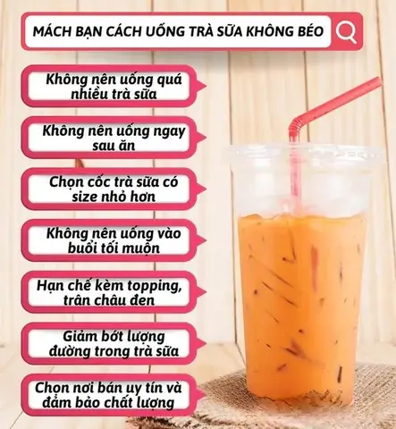 Uống Trà Sữa Có Béo Không? Calo 1 Ly Trà Sữa & Cách Uống Không Tăng Cân