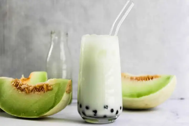 Cách Làm Trà Sữa Dưa Lưới Tại Nhà Ngon Chuẩn Tiệm + Review Set Nguyên Liệu Tự Làm Uy Tín