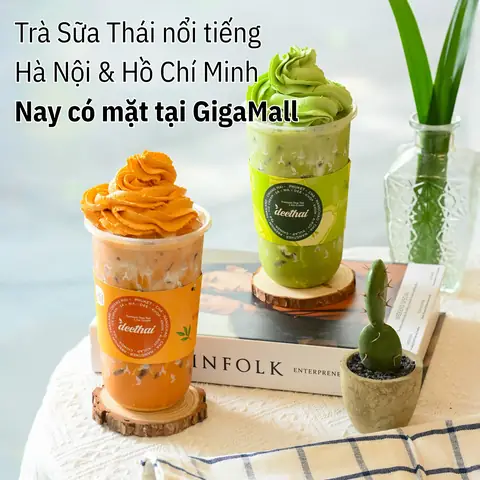 Top Trà Sữa Gigamall Ngon, Giá Tốt: Danh Sách Quán, Menu, Địa Chỉ Tầng, Khuyến Mãi & Cách Đặt Hàng