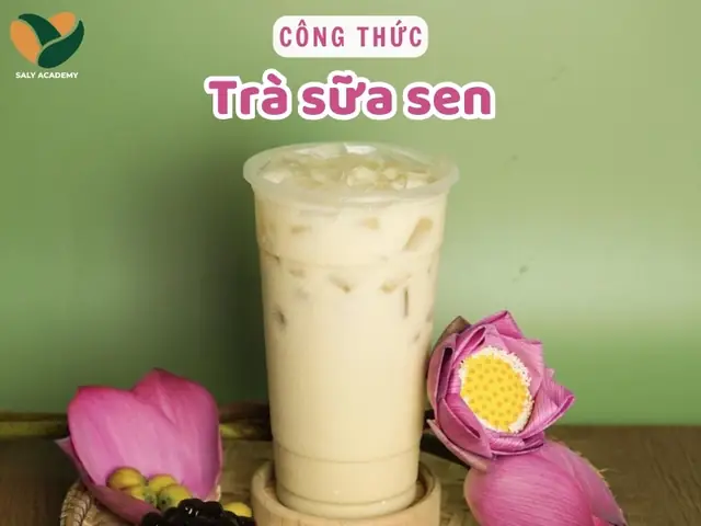 Cách Làm Trà Sữa Hạt Sen (trà Sen Vàng) Chuẩn Vị Quán: Công Thức & Quy Trình Chi Tiết