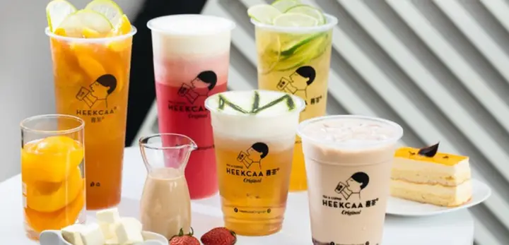 Menu, Giá & Địa Chỉ Trà Sữa Heekcaa Hà Nội & Tp.hcm: Đặt Online, Mua Combo Tự Pha