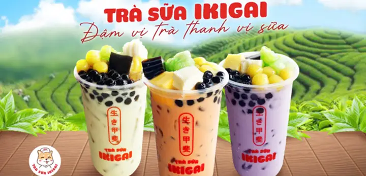 Trà Sữa Ikigai Cần Thơ: Địa Chỉ 3 Chi Nhánh, Menu Giá Mới Nhất & Cách Order Online