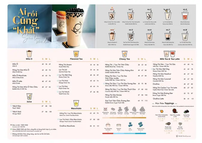 Review Koi Thé Bàu Cát Tân Bình: Địa Chỉ, Menu Giá 2026 & Trải Nghiệm Chi Tiết