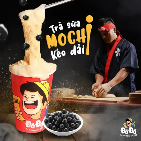 Trà Sữa Mochi Kéo Dài Đô Đô: Menu, Giá, Review Chi Tiết & Cách Làm Tại Nhà