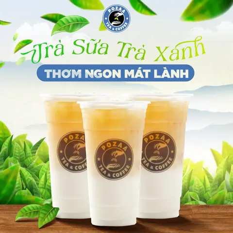 Menu Trà Sữa Pozaa Tea 2026: Giá Cả, Địa Chỉ Quán & Cách Đặt Hàng Online Nhanh