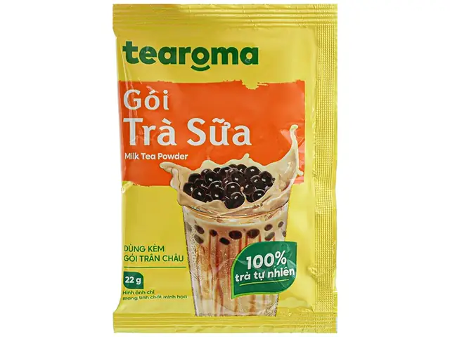 Trà Sữa Trân Châu Tearoma 250g: Giá Mới Nhất, Mua Ở Đâu Uy Tín & Cách Pha 3 Món Ngon