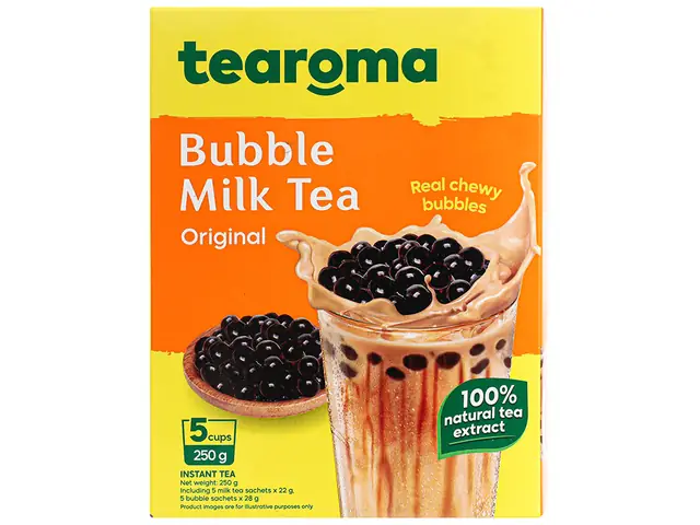 Trà Sữa Trân Châu Tearoma 250g: Giá Mới Nhất, Mua Ở Đâu Uy Tín & Cách Pha 3 Món Ngon