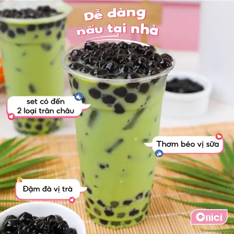 Cách Làm Trà Sữa Thái Xanh Trân Châu Đen Ngon Chuẩn Vị Tại Nhà