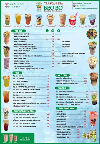 Top 10+ Quán Trà Sữa Trà Vinh Ngon, Chất Lượng, Giá Tốt Nhất 2026 (review Chi Tiết Địa Chỉ, Menu)