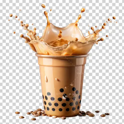 Tải Miễn Phí Hình Ảnh Trà Sữa Trân Châu Png, Vector, Psd Chất Lượng Cao, Tách Nền Trong Suốt