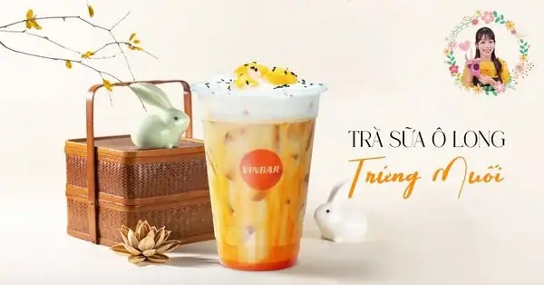 Cách Làm Trà Sữa Trứng Muối Ngon Chuẩn Quán: Công Thức Kem Trứng Muối Béo Mịn + Top Quán Bán Chạy