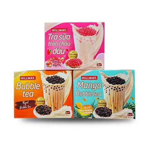 Trà Sữa Tự Pha Hillway: Giá Cả, Các Loại, Thành Phần & Địa Chỉ Mua Chính Hãng