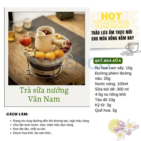 Menu Trà Sữa Vân Nam Mới Nhất: Giá, Món Nổi Bật & Cách Đặt Hàng Online
