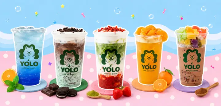 Menu Trà Sữa Yolo: Giá, Địa Chỉ Các Chi Nhánh & Cách Order Online Nhanh