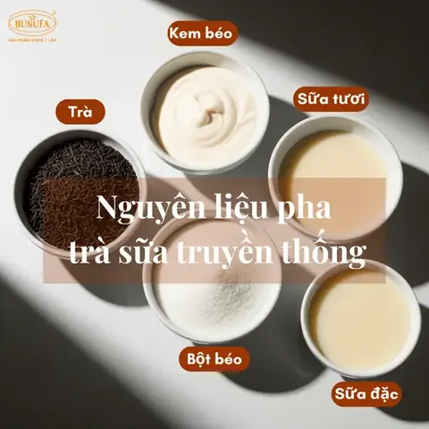 Công Thức Pha Trà Sữa Truyền Thống Chuẩn Vị: Tỷ Lệ Vàng Chi Tiết Cho Từng Ly & Lô Lớn