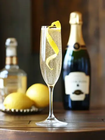 Cách Pha Cocktail French 75 Chuẩn Vị Kinh Điển Ngay Tại Nhà