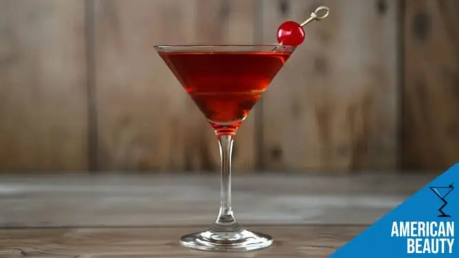 Cách Làm Cocktail American Beauty: Công Thức Gốc & Các Phiên Biến Lịch Sử