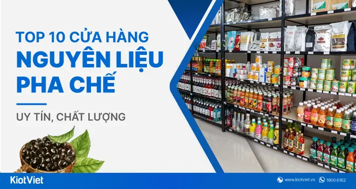Top 10+ Địa Chỉ Bán Đồ Pha Chế Uy Tín, Giá Sỉ Cho Quán Cafe, Bar 2024