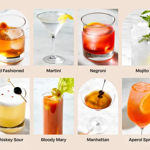 Best Cocktails: Top 25+ Classic & Popular Recipes To Make At Home