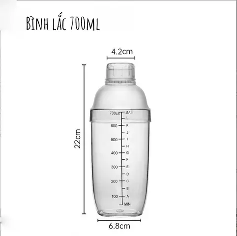 Cách Chọn Mua Bình Lắc Pha Chế (shaker) Chuẩn: Loại, Dung Tích, Chất Liệu Inox/nhựa & Bảng Giá