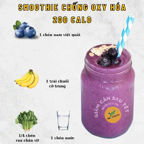 Tổng Hợp 9 Công Thức Smoothie Giảm Cân Đơn Giản, Dễ Làm Tại Nhà