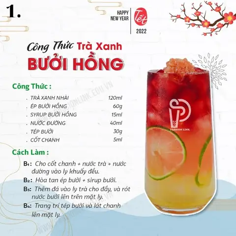 Tổng Hợp Công Thức Pha Chế Các Loại Đồ Uống Ngon, Đơn Giản Làm Tại Nhà & Cho Quán Mới Kinh Doanh