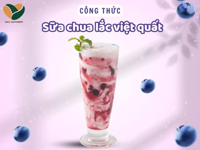 Cách Pha Chế Sữa Chua Việt Quất Ngon Sánh Mịn Đơn Giản Tại Nhà