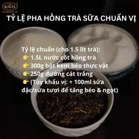 Cách Pha Trà Sữa Hồng Trà Đậm Vị Thơm Ngon Chuẩn Quán Tại Nhà