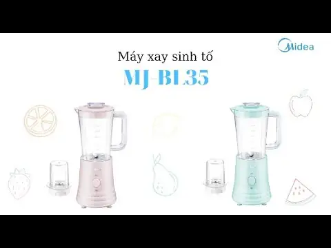 Cách Sử Dụng Máy Xay Sinh Tố Midea Đúng Cách, An Toàn Và Hiệu Quả